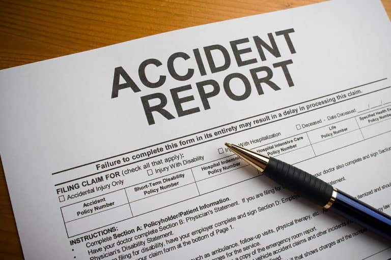 Maryland Accident Report