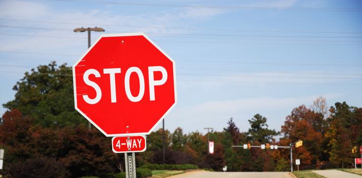 Running stop signs is a common cause of Maryland car accidents.