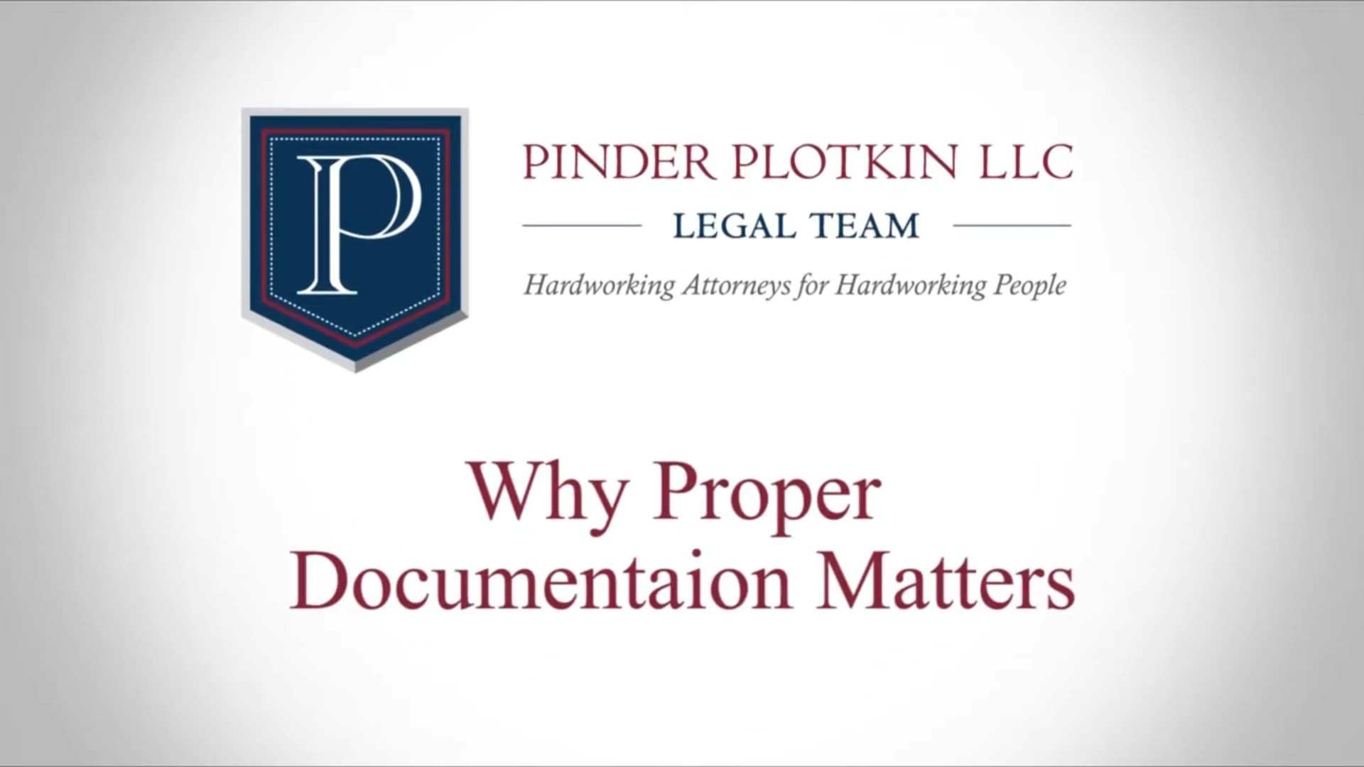 why proper documentation matters